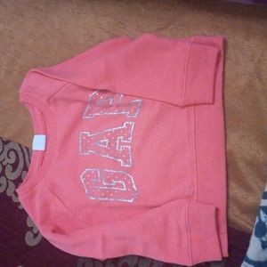 Gap pink sweatshirt 2 years